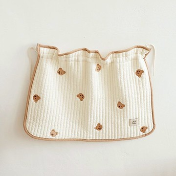 韓國Chezbebe 經典小熊刺繡汽車遮陽簾