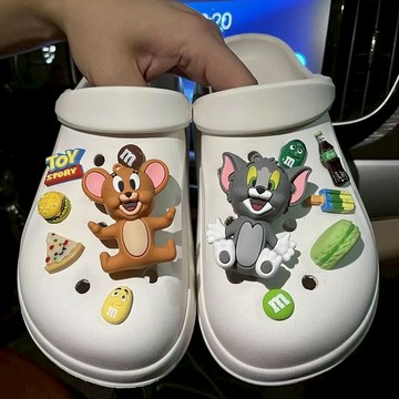 洞洞鞋扣系列 湯姆貓傑利12入  現貨