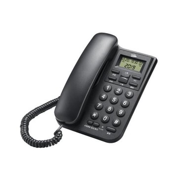 TCSTAR來電顯示有線電話TCT-PH100BK