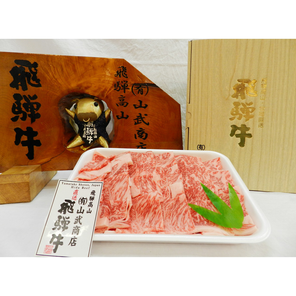 有 山武商店 飛騨牛ロース焼肉用500g