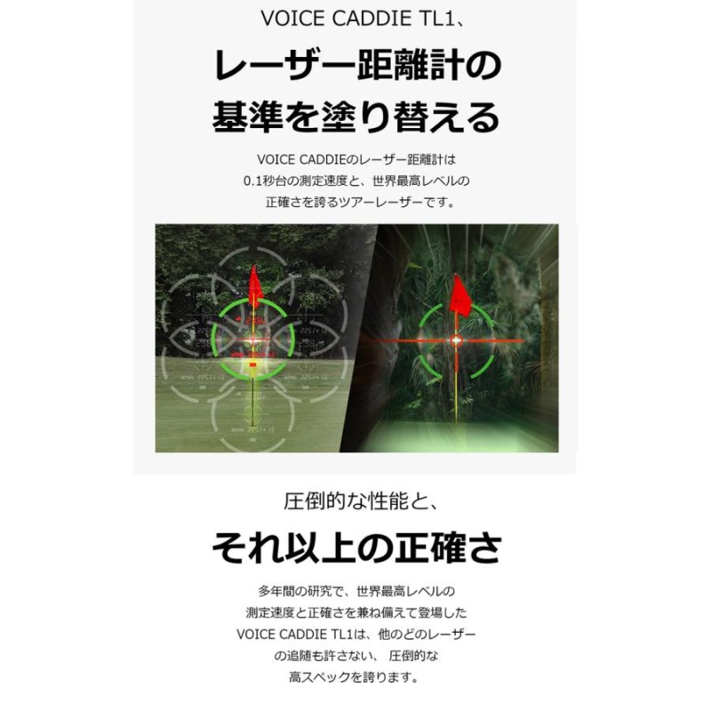 ゲリラクーポン発行中! --ボイスキャディ TL1 GPSナビ 距離測定器