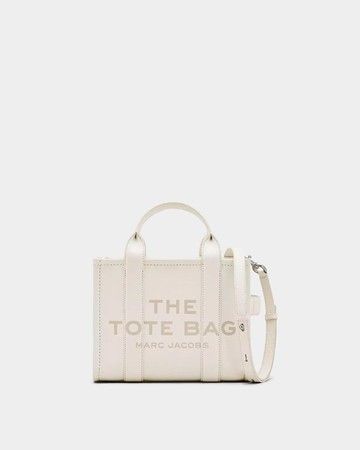 MARC JACOBS 小型皮革托特包 - 多款顏色 - 雲白