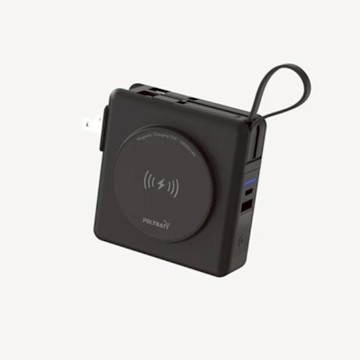 POLYBATT 10000mAh 22W多合一快充行動電源(磁吸無線充電/自帶線)