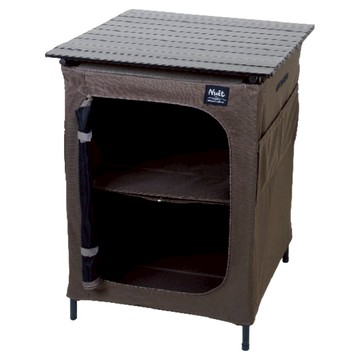 Nuit 努特 露營收納櫃 漫遊者魔術蛋捲櫥櫃 NTT81 黑色  2層  1組