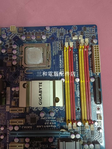 技嘉GA-EP45-UD3L大主板 原裝CPU內贈 DDR2內存插槽 實物拍測 高性能 主機板 實用【三和電腦配件店】