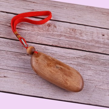 台灣紅檜(c068)  原木項鍊吊飾原木把玩