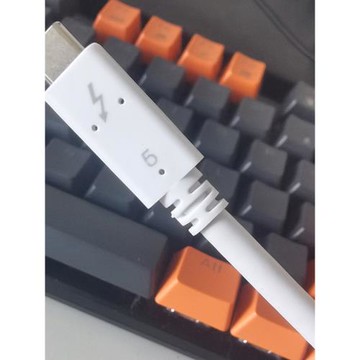 DELL原裝雷電5數據線USB4傳輸80Gb全功能雙C口240W快充8K投屏