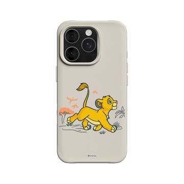 iPhone 16 Pro SolidX 貝殼灰 - Disney - Lion King 迪士尼-獅子王 - 辛巴成長中