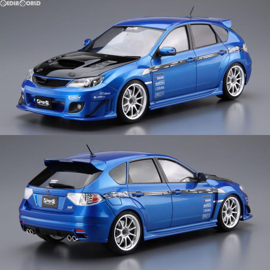 新品即納』{PTM}(再々販)ザ・チューンドカー No.35 1/24 ings GRBインプレッサ WRX STI '07(スバル) プラモデル  アオシマ(20180621) | LINEブランドカタログ