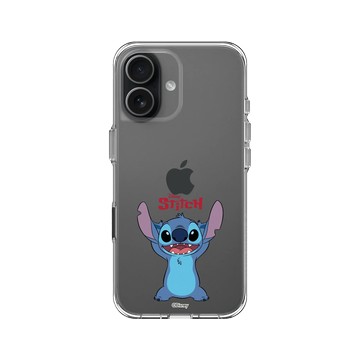 iPhone 17 Clear Case（相機按鈕） 透明 - 迪士尼-史迪奇 Disney Stitch - 經典系列-Aloha！