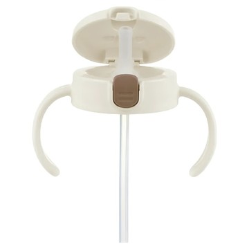 Richell 利其爾 TLI 壓嘴吸管上蓋組 鴨嘴型吸頭 適用全系列水壺  1組  壓嘴吸管 + 上蓋