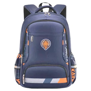 超輕量減壓護脊書包 適用國小3-6年級 防潑水  深藍  30 x 17 x 46cm