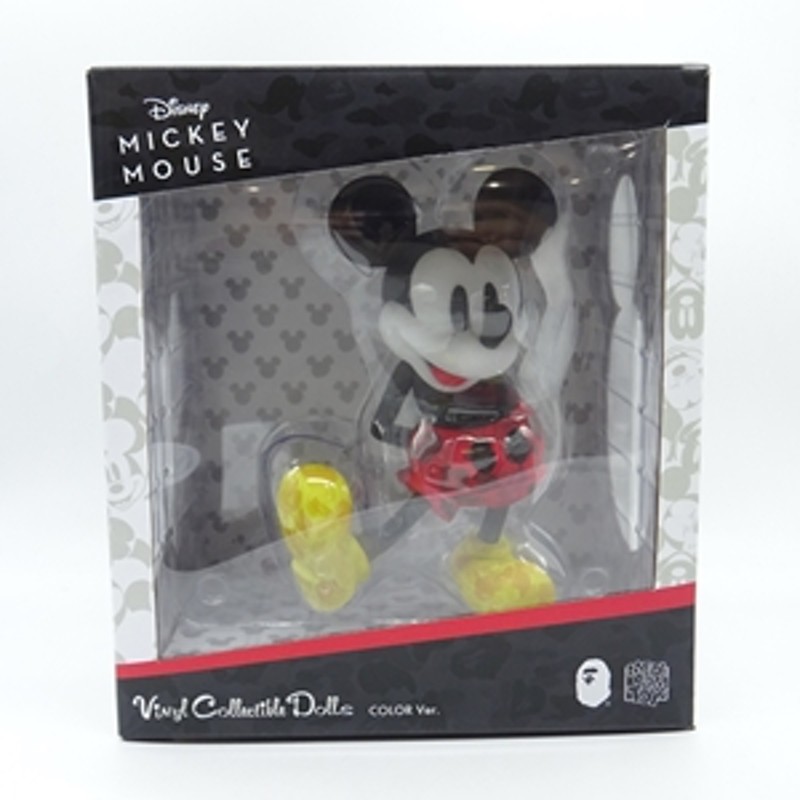 MEDICOM TOY VCD BAPE(R) MICKEY MOUSE メディコム トイ エイプ ...