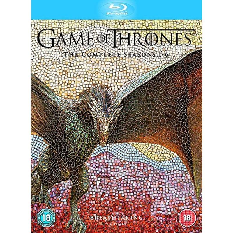 Game of Thrones Season 1-6 Blu-ray Import