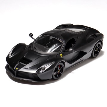 Bburago 1:18 法拉利授權 高階款 Signature 系列 LaFerrari 合金模型車 黑色  1台