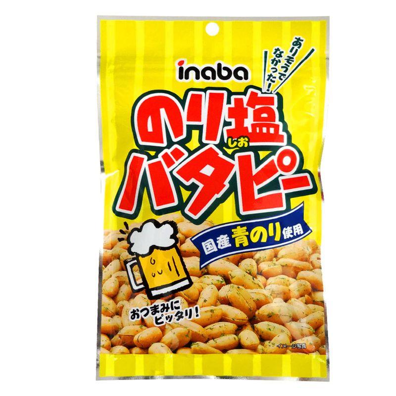 稲葉ピーナツ のり塩バタピー 110g×12袋