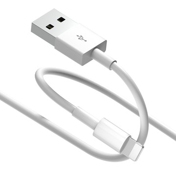 yogeo iPhone 8-pin 高速充電傳輸線  1個  20cm  白色