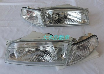 大禾自動車 Mitsubishi 三菱evo Lancer Virage 97 98 晶鑽大燈 角燈一組 台灣樂天市場 Line購物