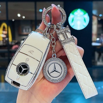 熱賣 賓士鑰匙套 Benz鑰匙殼 Benz W205 W204 A級C級E級 GLC A180 e300 tpu鑰匙包
