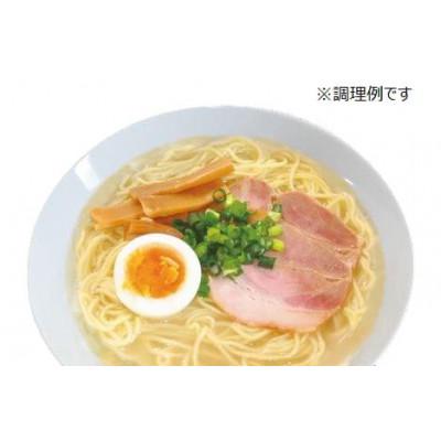 ふるさと納税 秋田市 天然ふぐだしラーメン1人前　6個セット