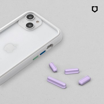 犀牛盾 手機殼專用按鈕 快拆式按鈕 按鍵 【紫羅蘭】 適用 iPhone Clear/Mod/CrashGuard/SolidSuit