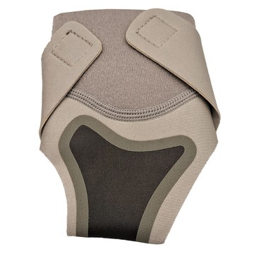 V字加壓固定護踝透氣升級款  灰色（左腳）S-XL碼  錦綸氨綸聚酯纖維材質  1雙