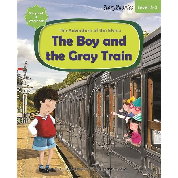 Story Phonics 5-3 The Adventure of the Elves: The Boy and the Gray Train (Student Book)