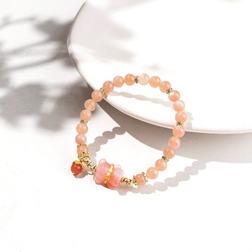 【古韻】夢熊-太陽石手鍊