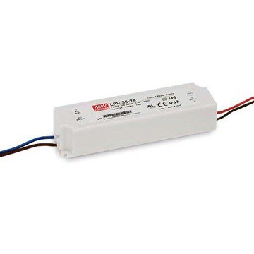 MW明緯 防水型工業型電源供應器 12V3A LPV-35-12