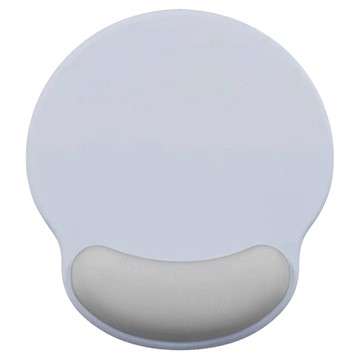 kingkong 簡約撞色舒壓護腕滑鼠墊  霧霾藍  1個