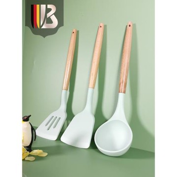 硅膠鍋鏟湯勺子不粘鍋專用小廚具套裝家用炒勺漏勺廚房做飯烹飪鏟
