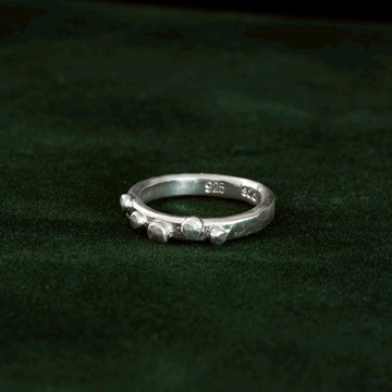 【soid Studio適品】925銀戒指-落珠