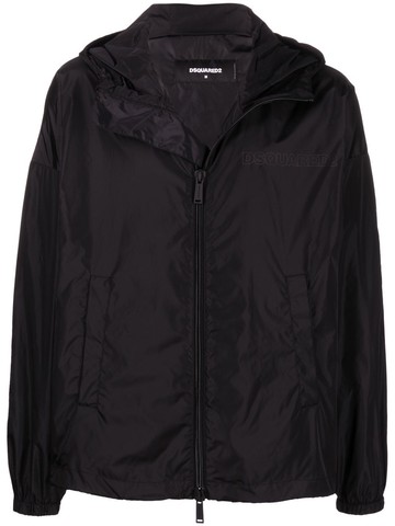 Dsquared2 - lightweight zip-front jacket - men - Polyamide - L - Black