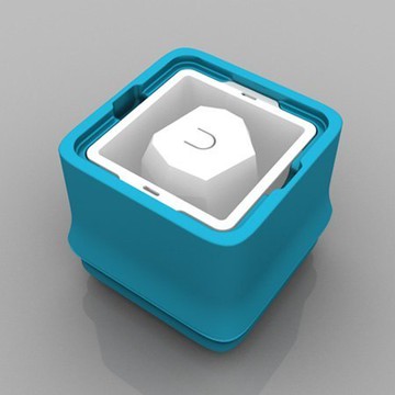 POLAR ICE 極地冰盒方竹系列新色-角冰(藍色)