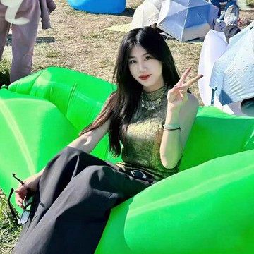 充氣床 充氣沙發 露營床墊 戶外網紅懶人便攜式充氣沙發袋空氣床墊躺椅免打氣氣墊床午休單人『ZW8668』