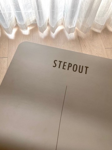 超止滑天然橡膠瑜珈墊 - 暖沙金