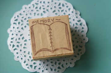 蘋果丹丹手刻印章  Memory 記錄小章