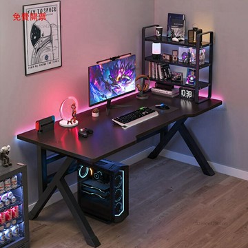 免運電腦桌家用臺式機電競桌簡易桌子辦公桌小臥室學生學習桌寫字書桌Y8