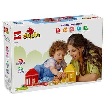 LEGO 樂高 得寶系列 10414 每日活動： 吃飯和睡覺時間