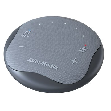 AverMedia AS315 智慧抗噪通話音箱電話會議揚聲器(石墨黑)
