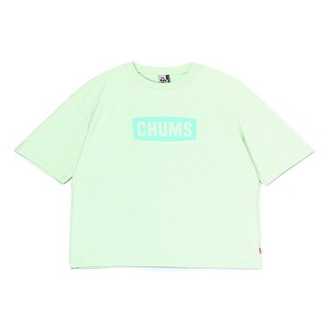 CHUMS 男女款 Heavy Weight CHUMS Logo T-Shirt短袖上衣 淡綠色_CH012271M091