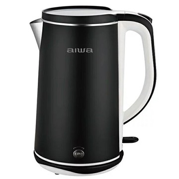 aiwa  雙層防燙電茶壺DKS110518 黑【三井3C】