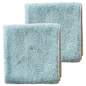 UdiLife 優的生活大師 百研開纖絨毛擦拭布 吸水速乾  30 x 30cm  2條