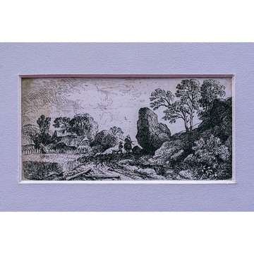 路邊巨石 - 迪特里西 - 版畫掛畫