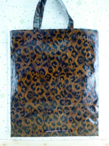 【震撼精品百貨】日本精品百貨~帆布提袋-豹紋