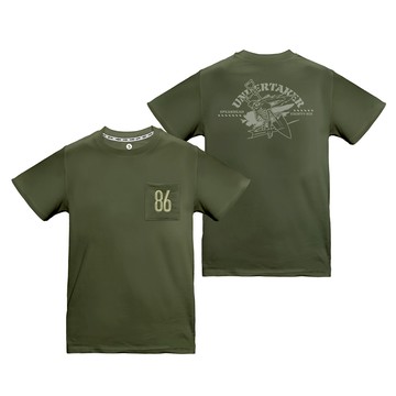 86不存在的戰區 刺繡口袋T-SHIRT(86)
