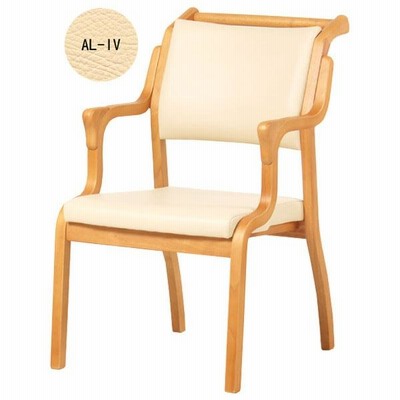 ダイニングチェア 食卓椅子 介護チェア 手すり付チェア ケアシリーズ おつたいくん Care-114-AC 玄関渡し 送料無料