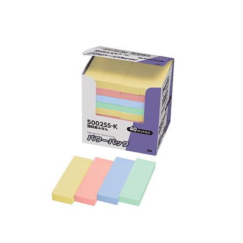 3M Post-it ポストイット パワーパック 強粘着ふせん パステルカラー 3M-5002SS-K 代引不可