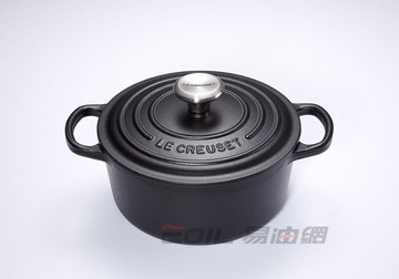 Le Creuset 圓型鑄鐵鍋 18cm 1.8L 黑／櫻桃紅／火焰橘／馬賽藍【299免運領券再享折扣】