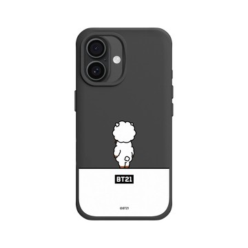iPhone 16 SolidX 黑 - BT21 - 猜猜是誰？RJ